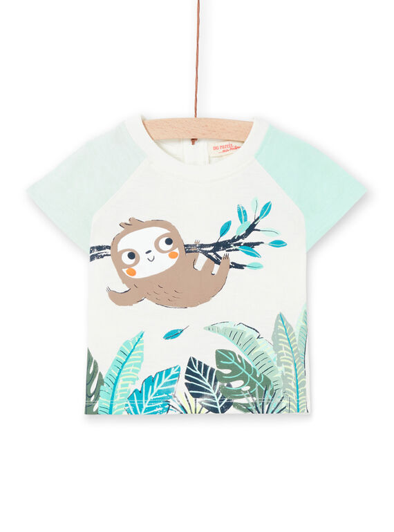 T-shirt cru bebé menino LUVERTI2 / 21SG10Q2TMC001
