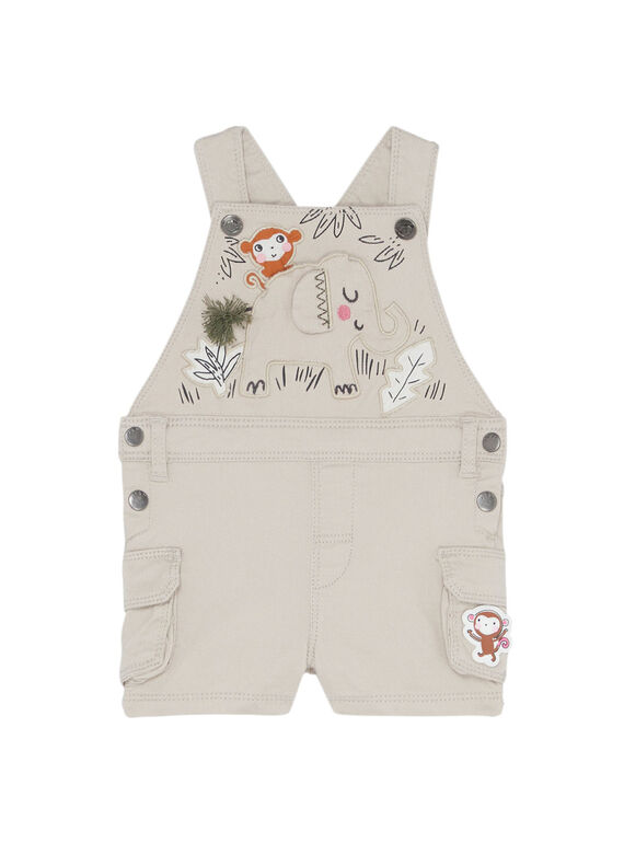 Jardineiras Curtas Bege JUDUSAC / 20SG10O1SAC801