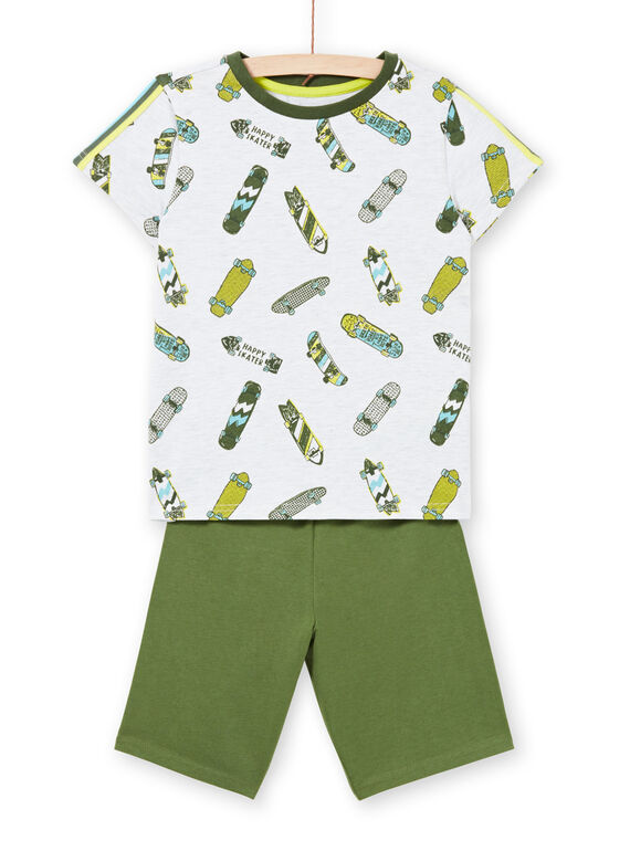 Pijama cinzento mesclado criança menino LEGOPYCSPOR / 21SH12CAPYJJ920