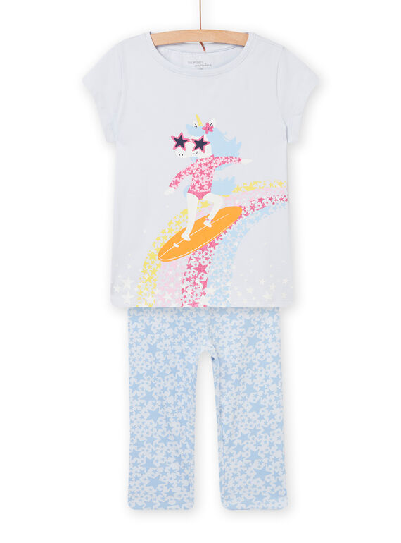 Pijama azul-ártico menina NEFAPYJWAV / 22SH11H6PYJC219