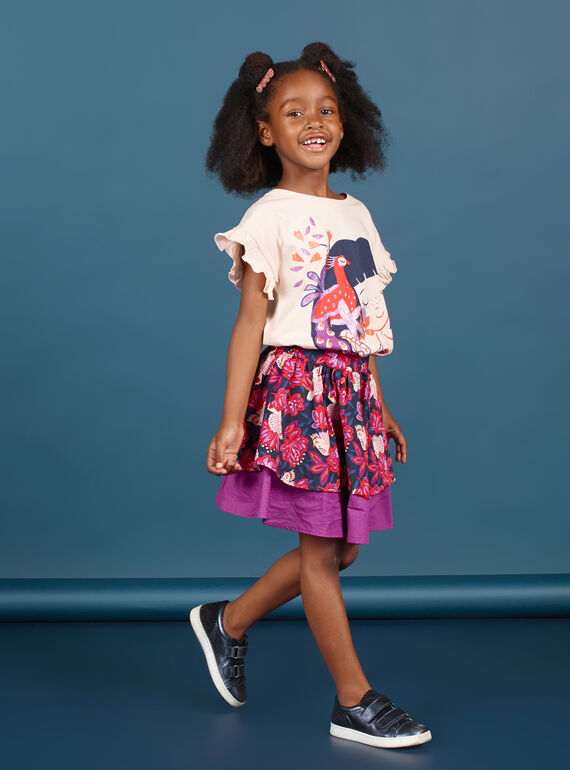 Saia estilo patinadora reversível menina MAPAJUP / 21W901H1JUPC205