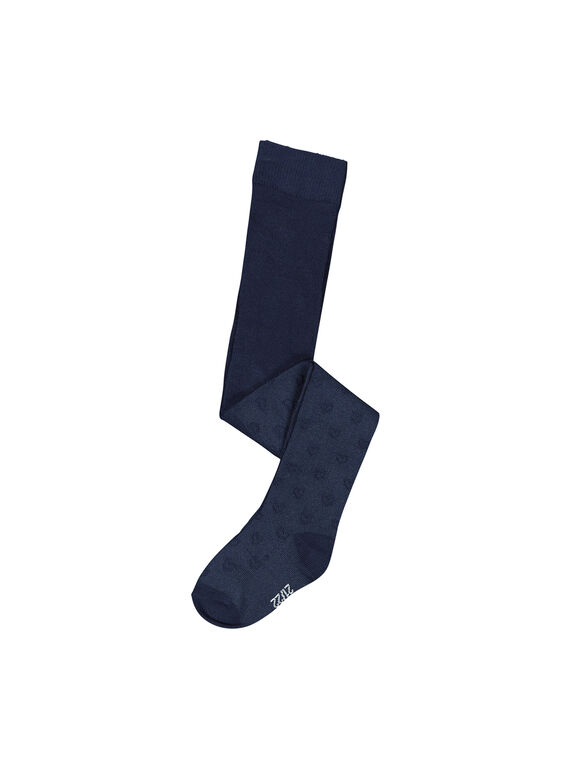 Collants azul-marinho Fantasia menina FYAJOCOL3 / 19SI0134COL703