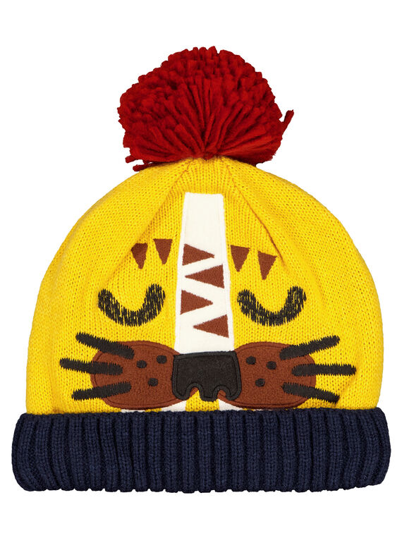 Gorro com pompom. GYOMUBON / 19WI02F1BONB116