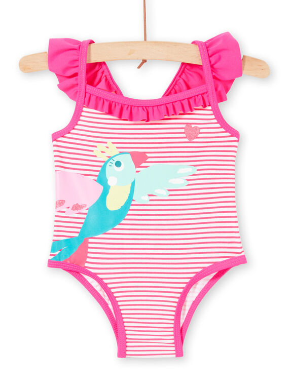 Fato de banho rosa bebé menina LYIMER2 / 21SI09DEMAID320