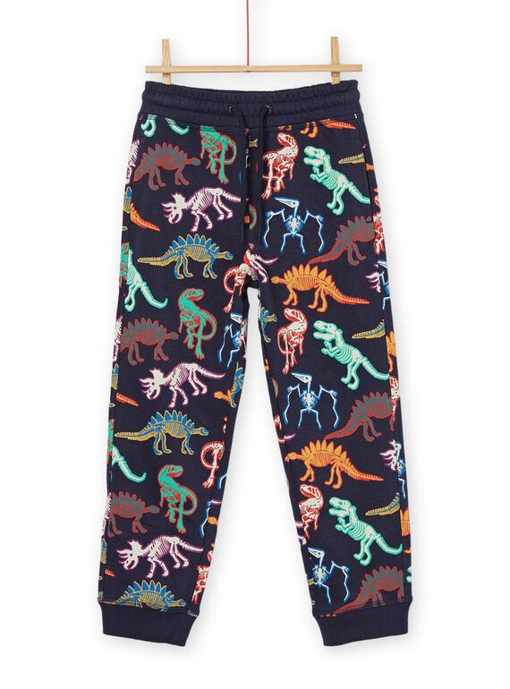 Calças de treino com estampado de dinossauros POJOJOB1EX / 22W902D7JGB705