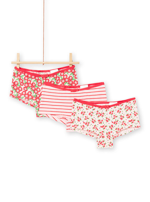 Pack de 3 shorties a condizer menina LEFAHOTFLE2 / 21SH11G1SHY309