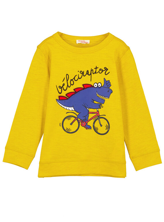T-shirt espessa Amarelo Mangas compridas GOJAUTEE2 / 19W902H1TML109