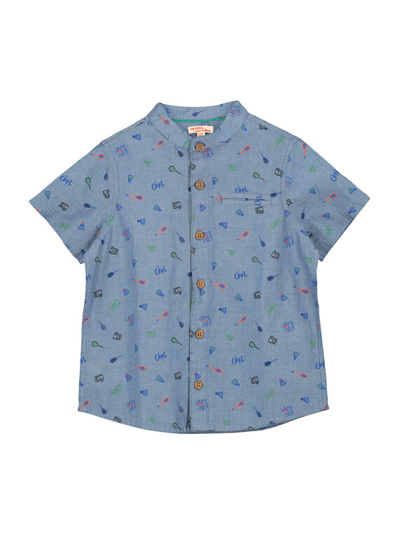 Camisa mangas curtas menino FOCACHEM / 19S902D1CHM704