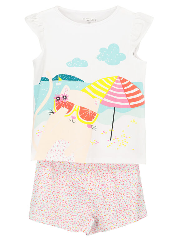 Pijama calções menina FEFAPYJCHA / 19SH11H4PYJ000