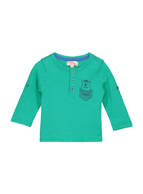T-shirt gola tunisina bebé menino FUJOTUN4 / 19SG1034TML630