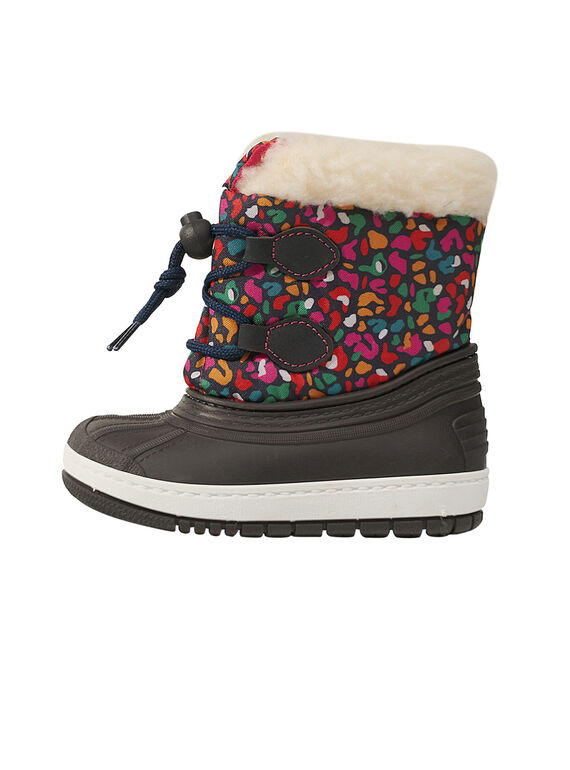 Botas de ski multicor leopardo bebé menina GBFMONTNEA / 19WK37W1D3N070