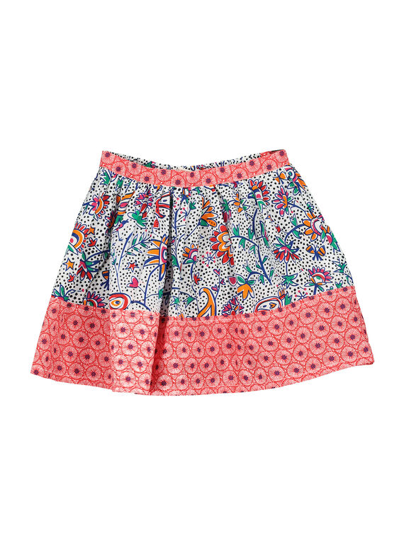 Saia de algodão fantasia menina FATOJUP1 / 19S901L1JUP099