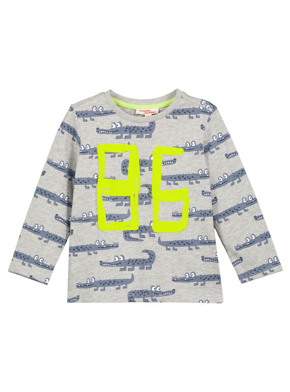 T-shirt Cinzento mesclado Estampado e Animado GOBLATEE2 / 19W902S3TML927