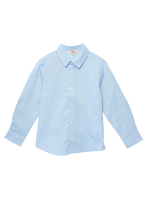Camisa menino azul claro JOESCHEM1 / 20S90262D4GC218