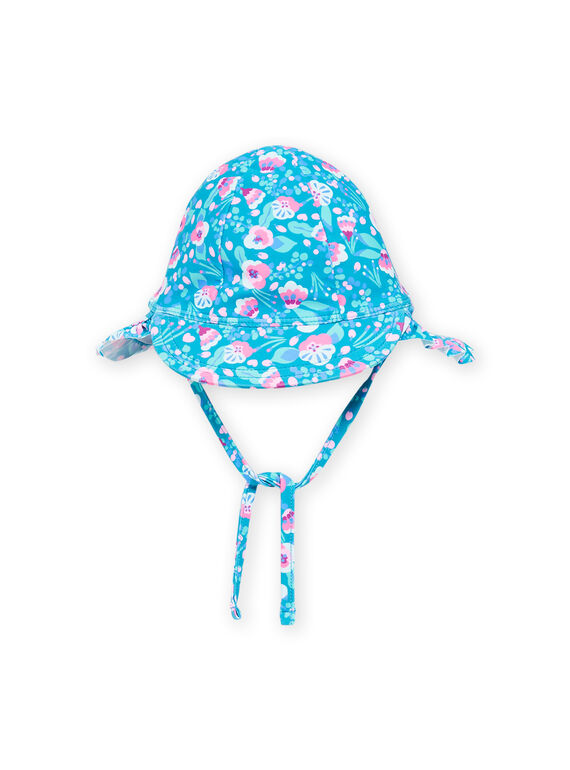 Chapéu azul com estampado florido RYICHA / 23SI09C3CHAC217