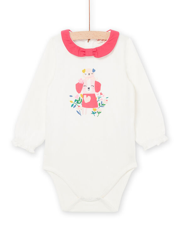 Body de mangas compridas com estampado fantasia PIMUBOD / 22WG09R1BOD001