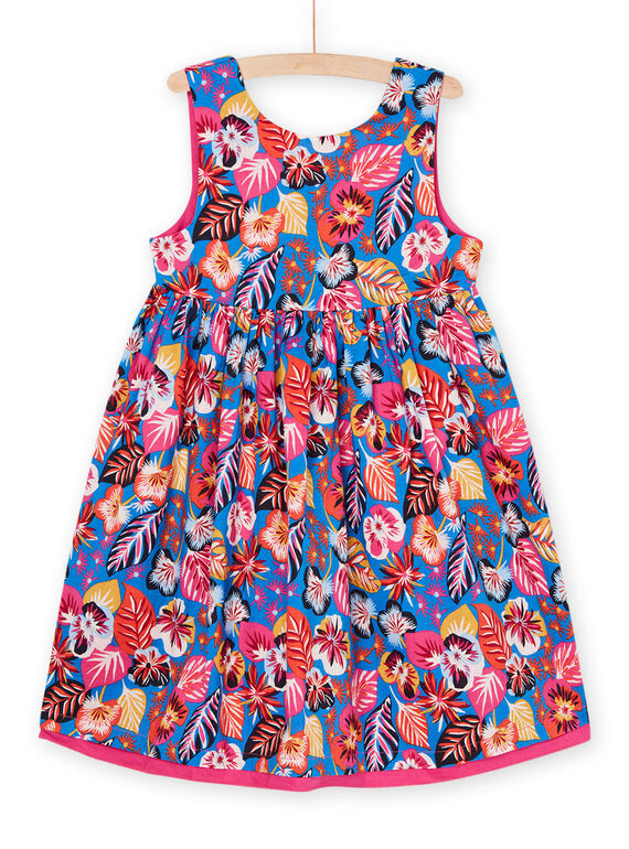 Vestido azul e rosa reversível RAJUNROB2 / 23S901U2ROBC209