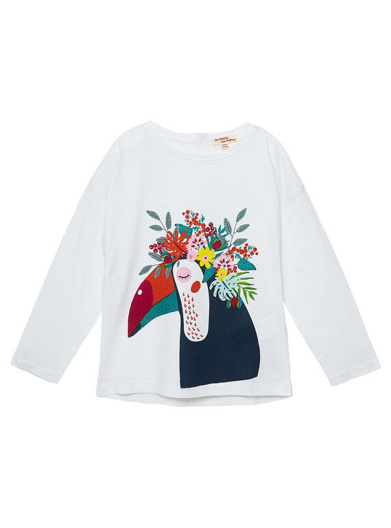 T-shirt Mangas Compridas Cru JACLOTEE2 / 20S90112TML001