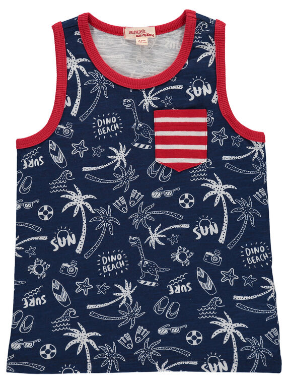 Boys' fancy vest FOTODEB / 19S902L1DEBC204