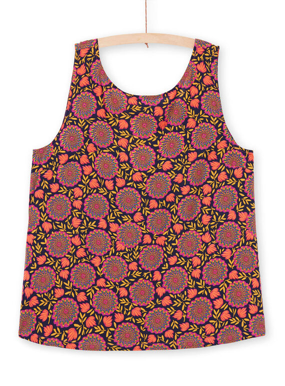 Camisa sem mangas estampado floral mulher LAMUMCHEM1 / 21S993Z1CHEC211