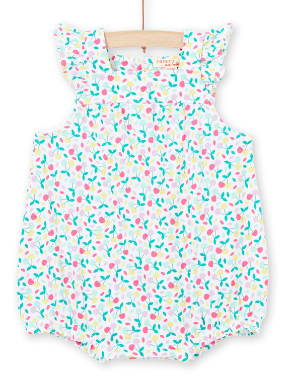 Babygro branco bebé menina LIPLABAR / 21SG09T1BAR000