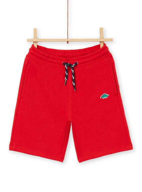 Bermudas - criança menino - vermelho LOJOJOBEX4 / 21S90243BER050