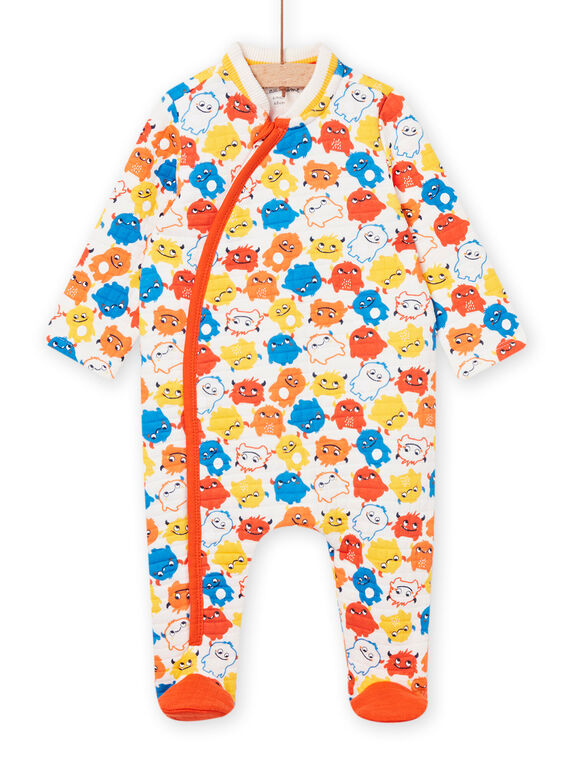 Babygro com estampado fantasia cru bebé menino NEGAGREAOP / 22SH14E3GRE001