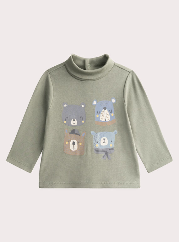 Camisola com urso para bebé menino VUPERSOUP / 24WG10R1SPL631