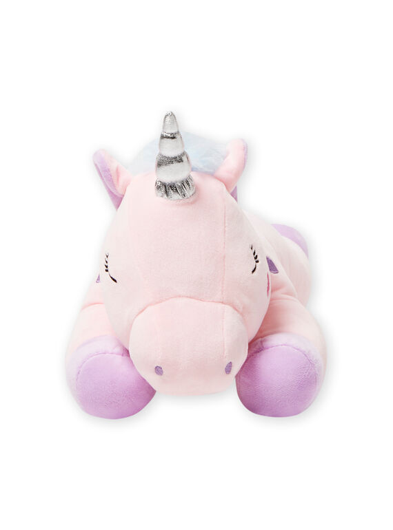 Peluche unicórnio rosa com pequenos corações violeta JLicorne rose / 20T8GF1BPE2099