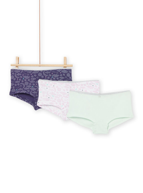 Pack de 3 shorties PEFAHOTSKY / 22WH1143SHY703