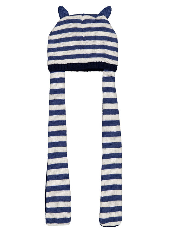 Gorro echarpe às riscas GYUTRIBON / 19WI10J1BONC221