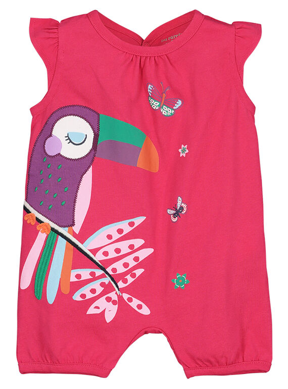 Babygro calções bebé menina FEFIGREPER / 19SH13H2GRE304