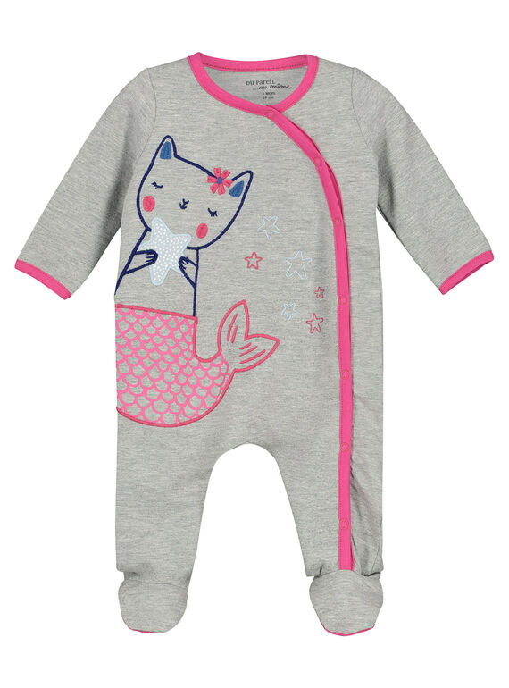 Babygro de algodão bebé menina FEFIGRESIR / 19SH1393GRE943