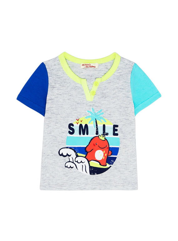 T-shirt Mangas Curtas Cinzento JUQUATI2 / 20SG10R2TMCJ906