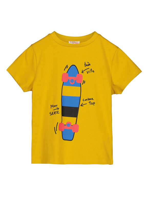 T-shirt Mangas Curtas Amarelo GOBLETEE2EX2 / 19W90293TMC109