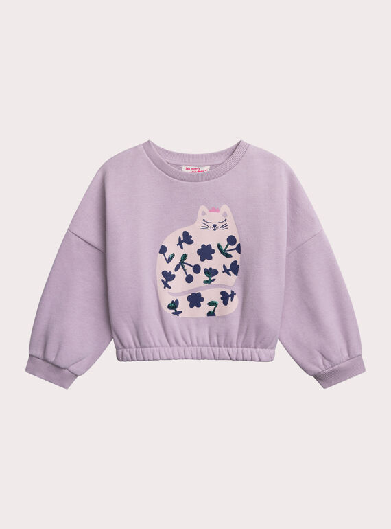 Purple SWEAT SHIRT XABLUSWEA2 / 25W901N1SWEH707