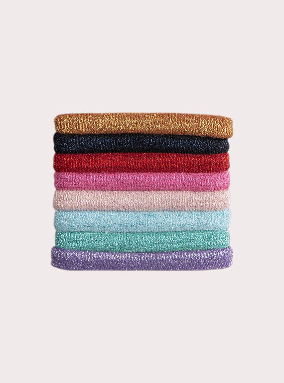 Conjunto de elásticos multicoloridos para meninas  VYAJOELA1 / 24WI01LAELA952