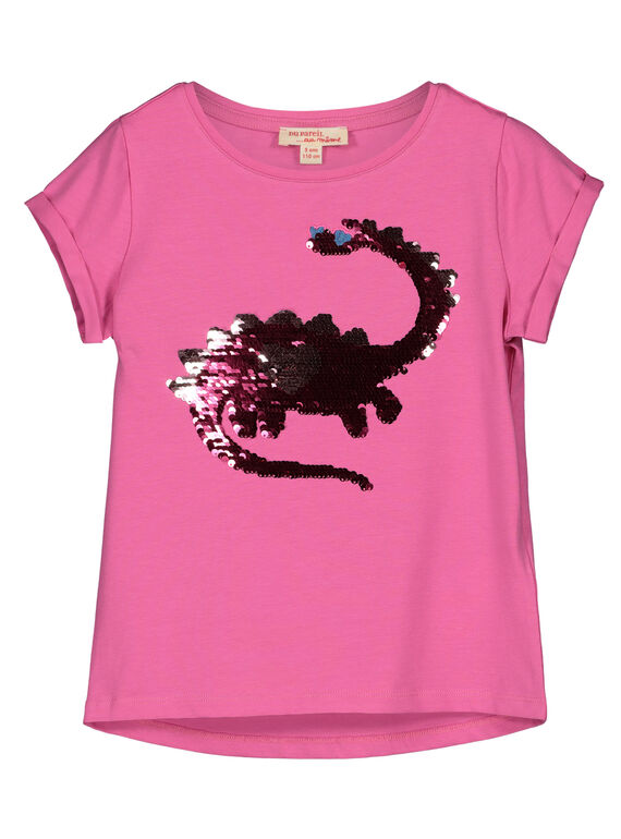 T-SHIRT MANGAS CURTAS SEQUINS REVERSÍVEL GABLETI1 / 19W90191TMCD305