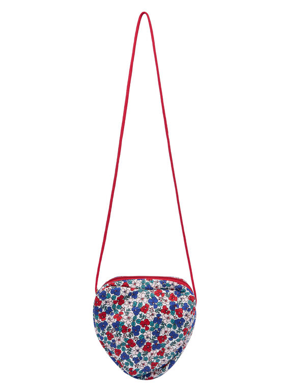 Mala em forma de coração com padrão flores JYAJASAC / 20SI01B1BES001