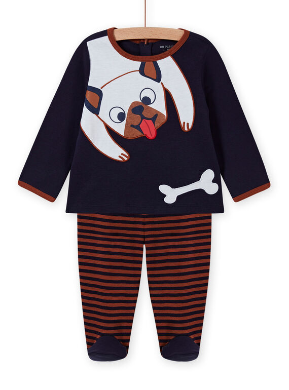 Conjunto pijama com padrão de cão menino MEGAPYJDOG / 21WH1481PYJC205