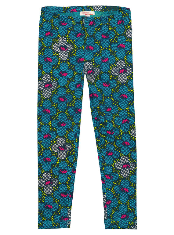 Leggings com padrão GYATULEG / 19WI01Q1CAL714
