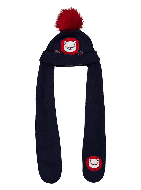 Gorro echarpe com pompom GYITRIBON / 19WI09J1BON070