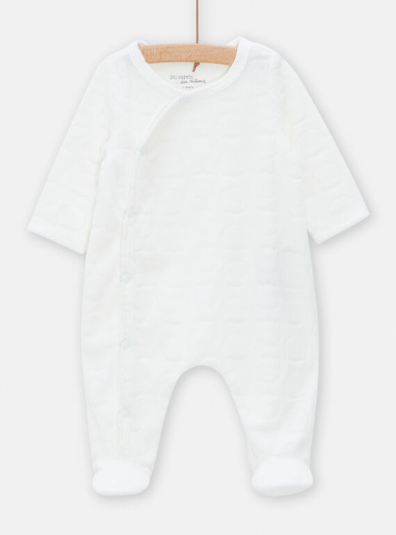 Babygro recém-nascido esbranquiçado TOU1GRE8 / 24SF05H7GREA001