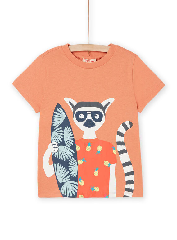 T-shirt alperce com padrão lémure ROJOTI5 / 23S902Z3TMC406
