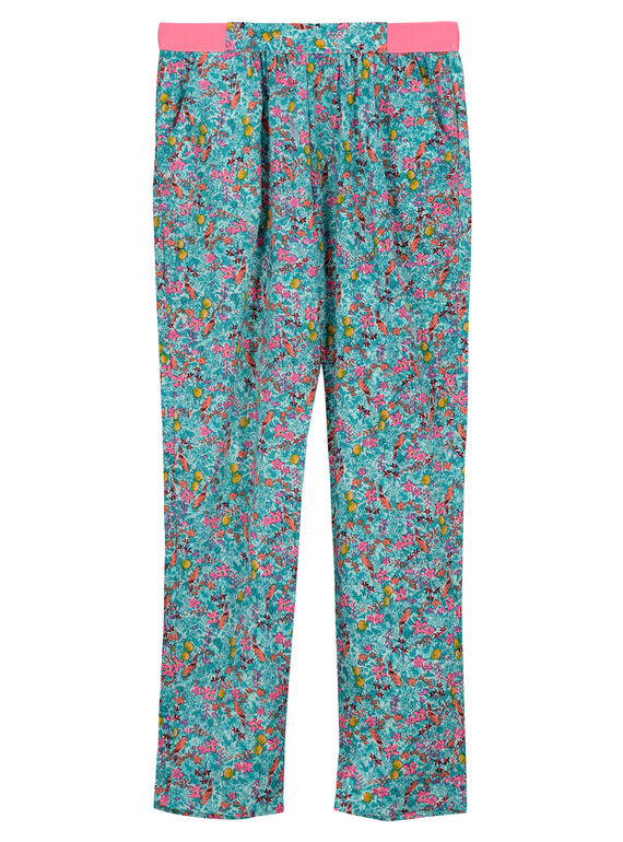 Calças estampado menina FACUPANT / 19S901N1PAN000