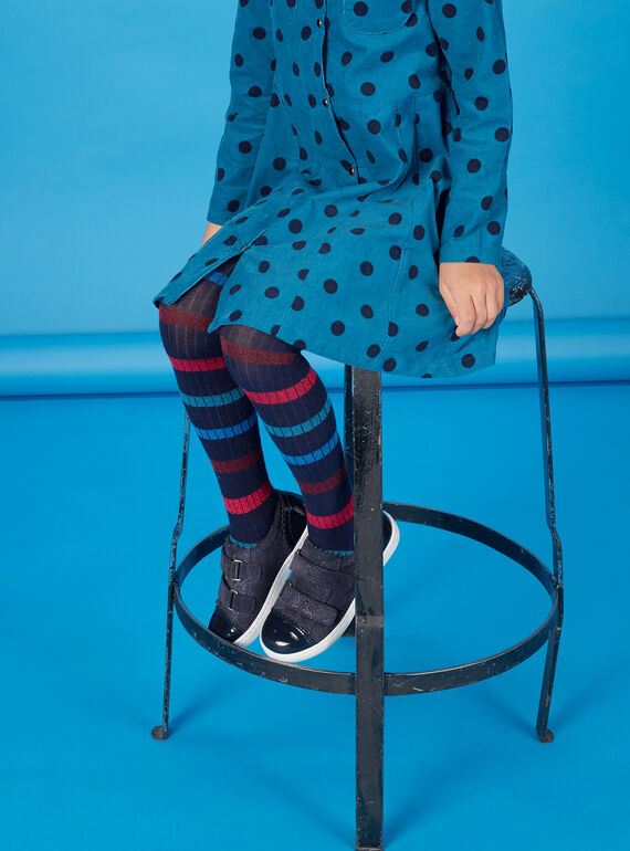 Navy TIGHTS KYASACOL2 / 20WI01O1COL070