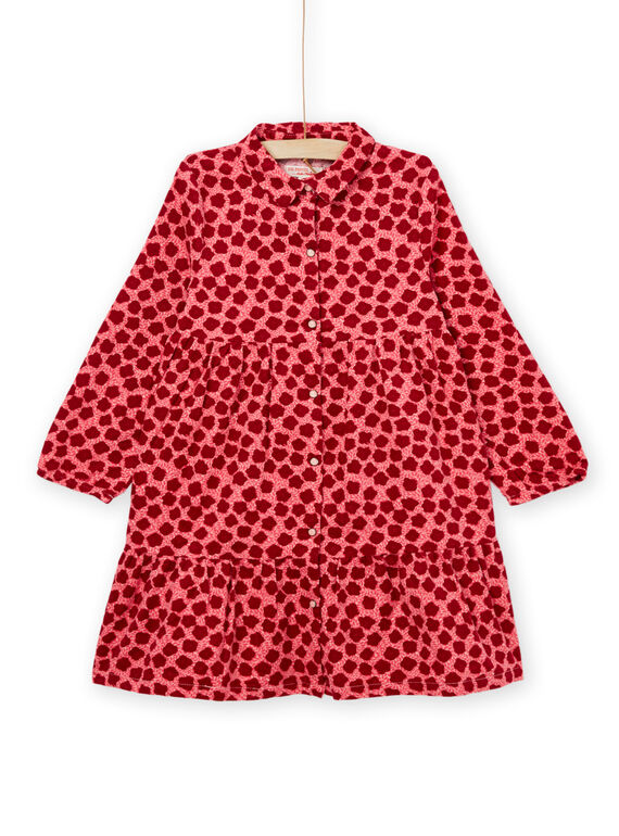 Vestido com estampado às flores PAPRAROB3 / 22W901S3ROBD324