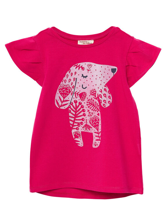 T-shirt Mangas Curtas Rosa JAJOTI2 / 20S90144D31F507