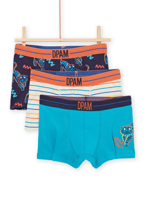 Pack de 3 boxers a condizer PEGOBOXTIG / 22WH1245BOXJ920
