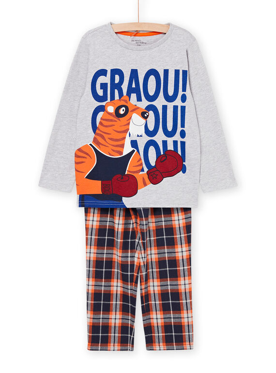 Pijama com padrão de tigre REGOPYJBOX / 23SH12D6PYJJ922